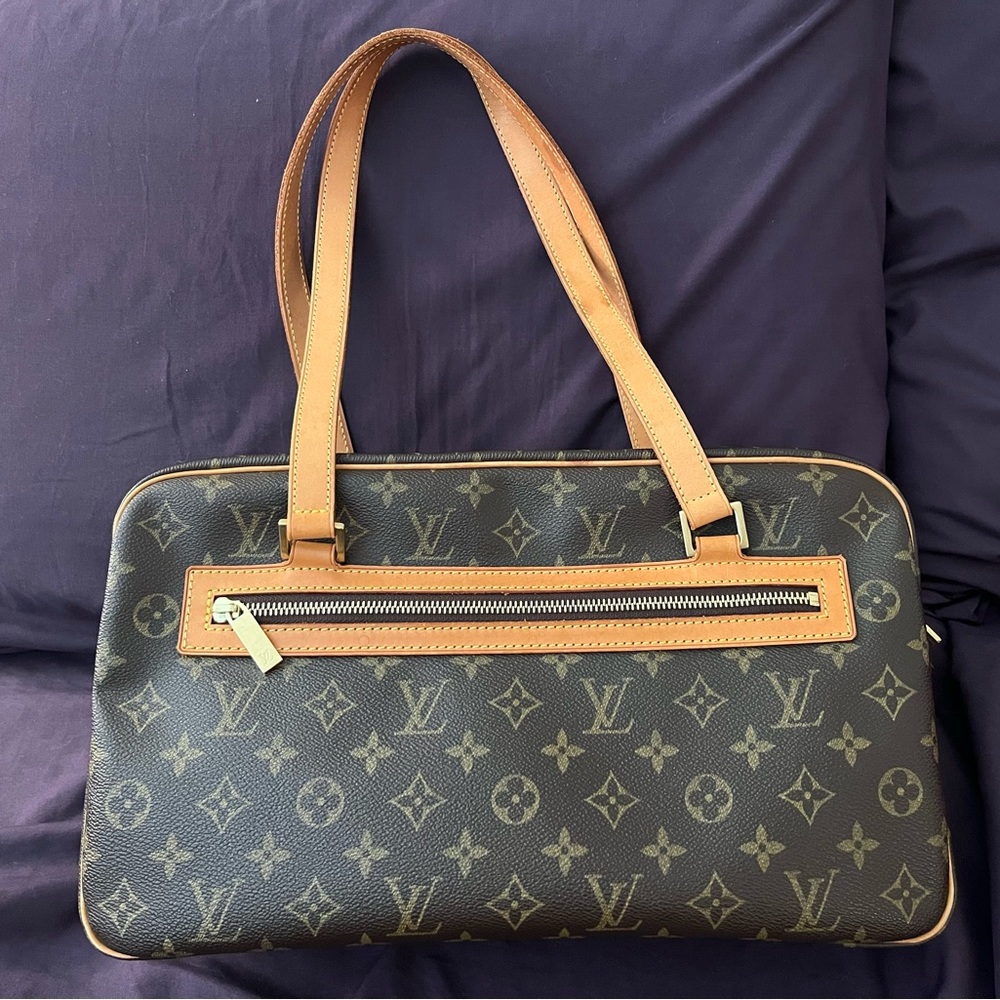 Authentic Louis Vuitton Monogram Canvas Cite GM